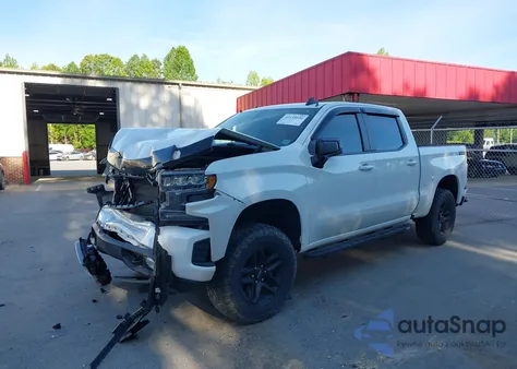 2021 Chevrolet Silverado 1500 4Wd Short Bed Rst/4Wd Standard Bed Rst из США, поврежденный, VIN 1GCUYEEL8MZ421055